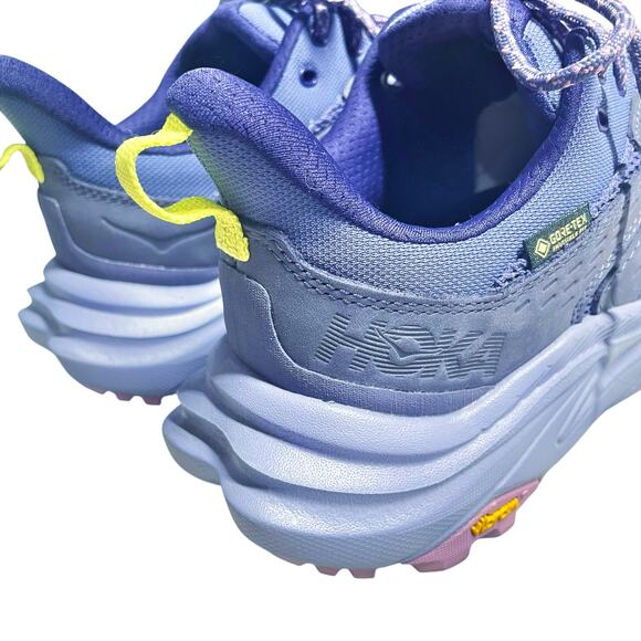 HOKA Anacapa 2 Low GTX Athletic Shoes (Worn Once) Purple Meteor/Cosmic Sky 8.5B - Picture 4 of 8